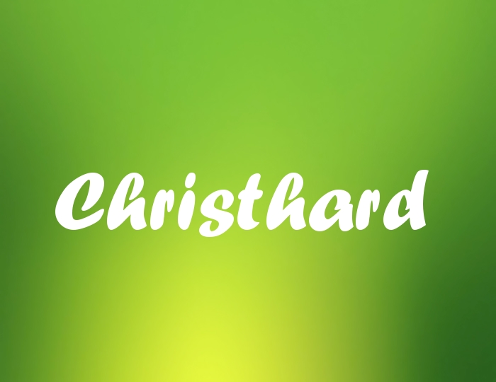 Bildern mit Namen Christhard