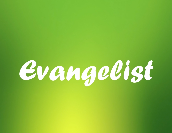 Bildern mit Namen Evangelist