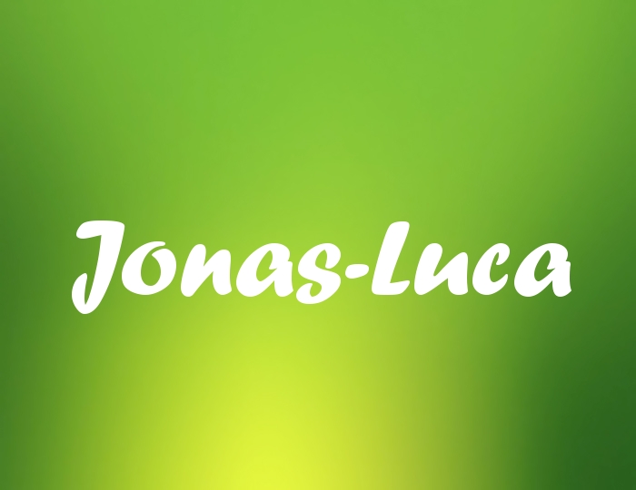 Bildern mit Namen Jonas-Luca Bildern mit Namen Jonas-Luca