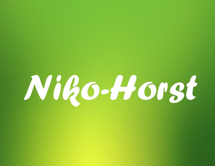 Bildern mit Namen Niko-Horst