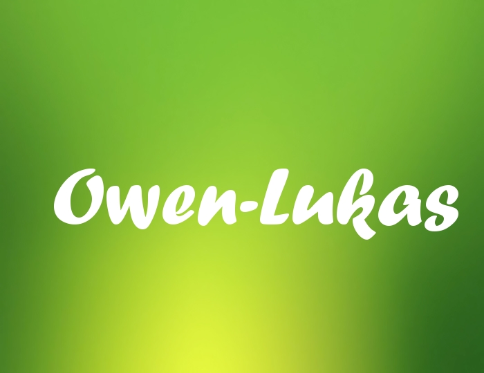 Bildern mit Namen Owen-Lukas