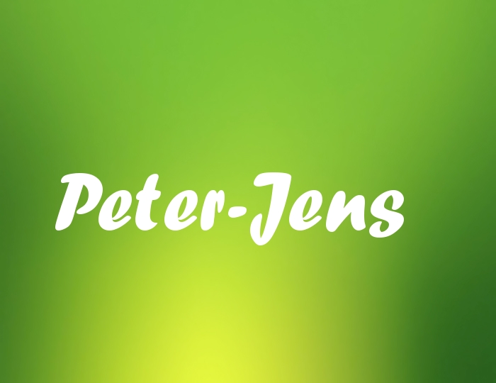 Bildern mit Namen Peter-Jens Bildern mit Namen Peter-Jens