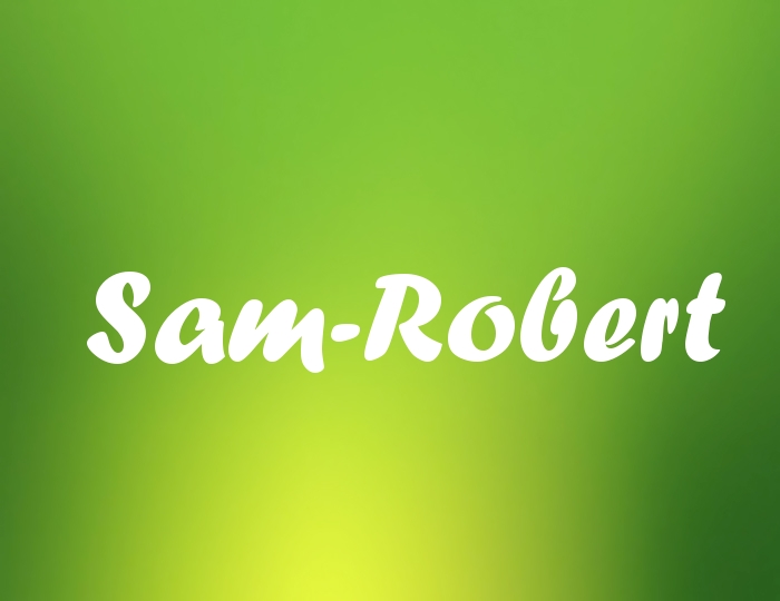 Bildern mit Namen Sam-Robert Bildern mit Namen Sam-Robert