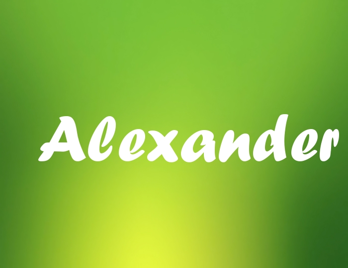 Bildern mit Namen Alexander Bildern mit Namen Alexander
