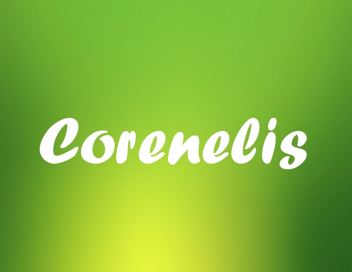 Bildern mit Namen Corenelis
