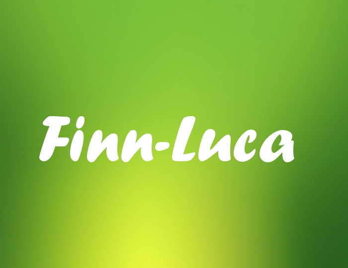 Bildern mit Namen Finn-Luca
