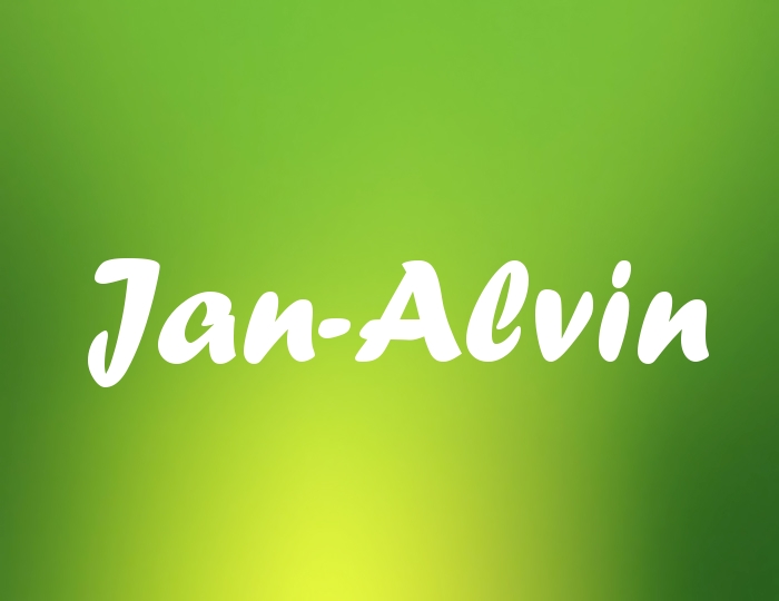 Bildern mit Namen Jan-Alvin Bildern mit Namen Jan-Alvin