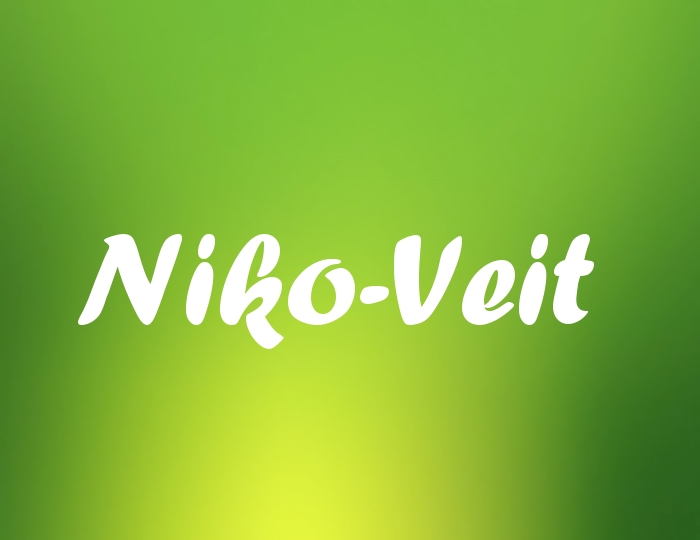 Bildern mit Namen Niko-Veit