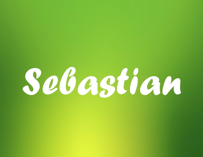 Bildern mit Namen Sebastian