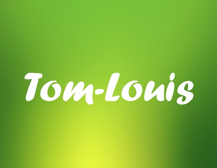 Bildern mit Namen Tom-Louis