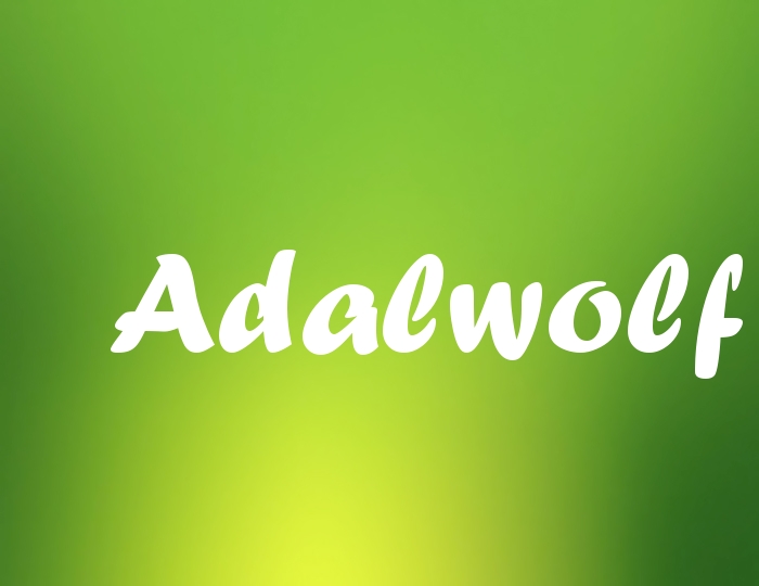 Bildern mit Namen Adalwolf Bildern mit Namen Adalwolf