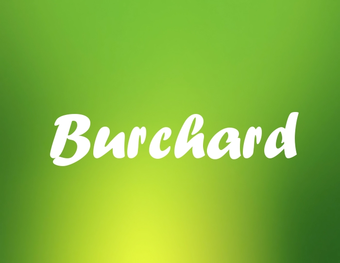 Bildern mit Namen Burchard