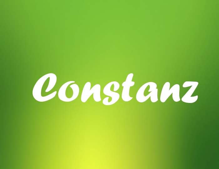 Bildern mit Namen Constanz Bildern mit Namen Constanz