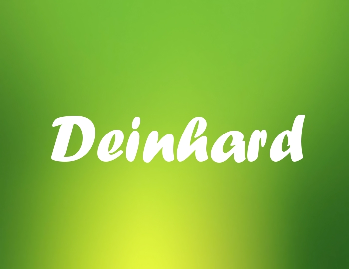 Bildern mit Namen Deinhard