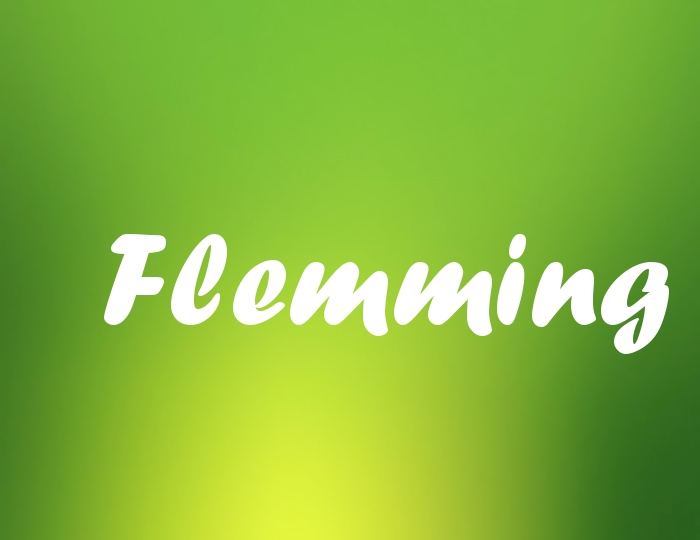 Bildern mit Namen Flemming