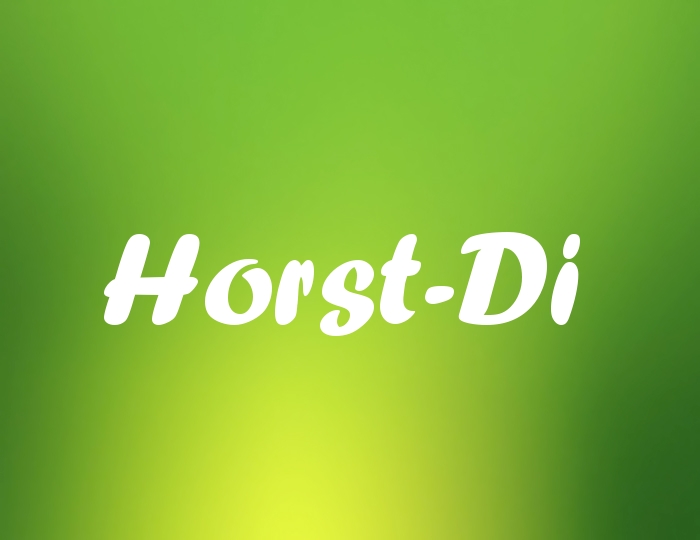Bildern mit Namen Horst-Di