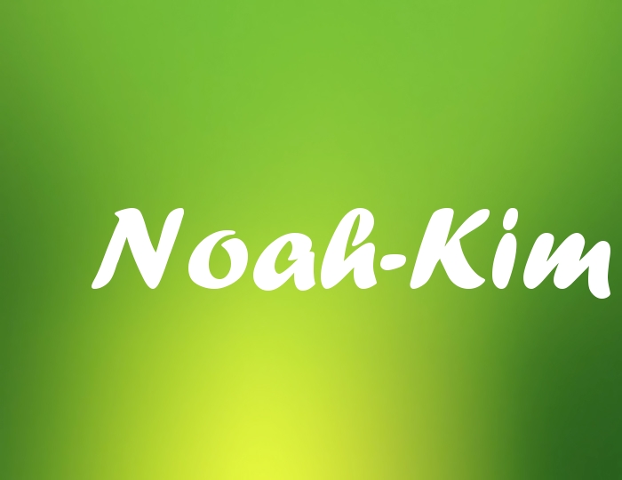 Bildern mit Namen Noah-Kim