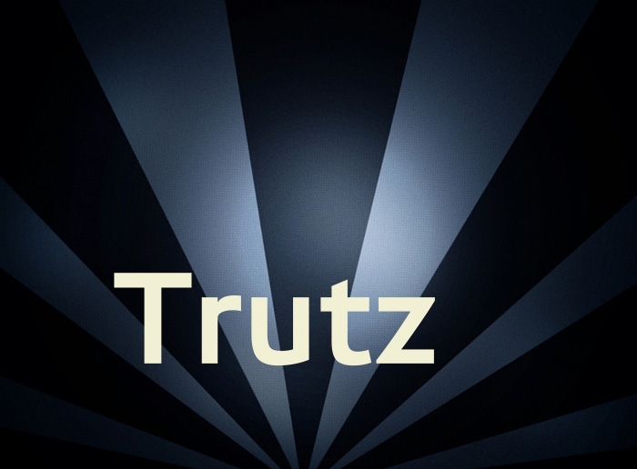 Bilder mit Namen Trutz
