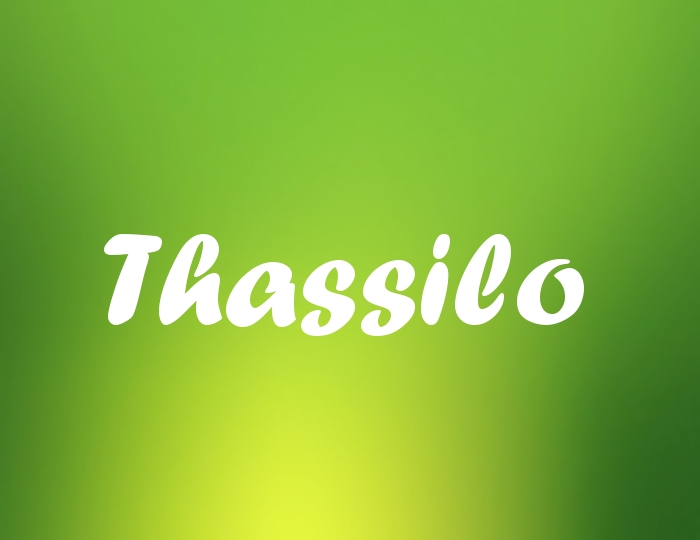 Bildern mit Namen Thassilo Bildern mit Namen Thassilo