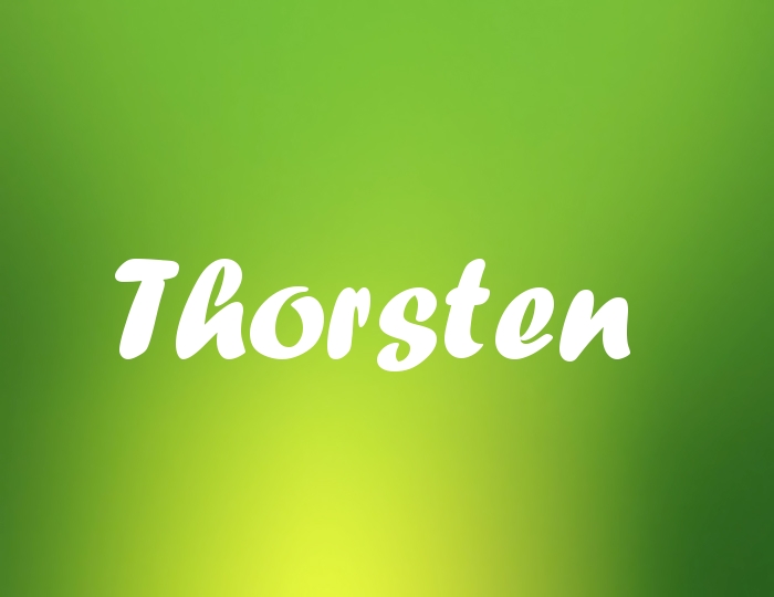 Bildern mit Namen Thorsten Bildern mit Namen Thorsten