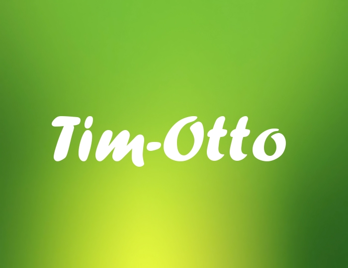 Bildern mit Namen Tim-Otto