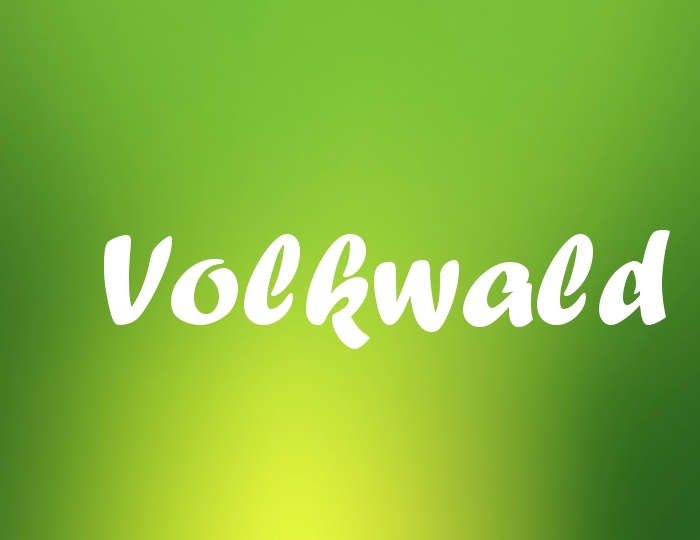 Bildern mit Namen Volkwald