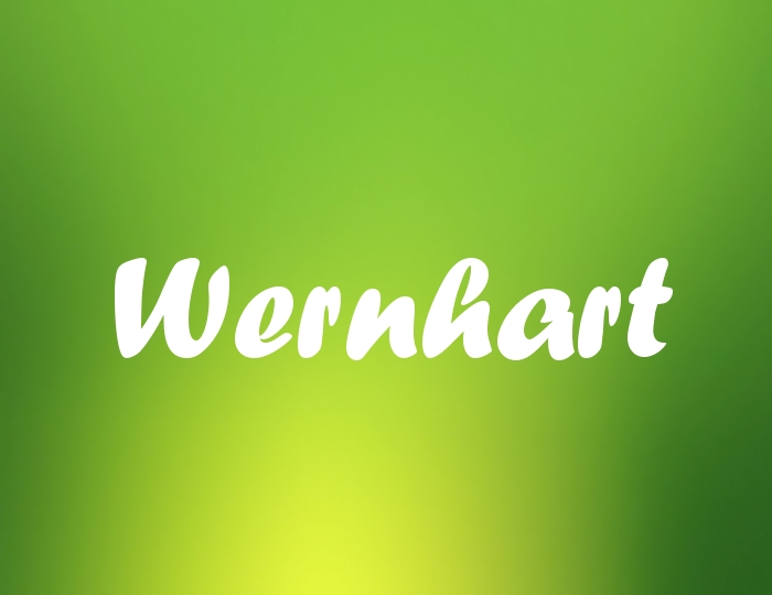 Bildern mit Namen Wernhart Bildern mit Namen Wernhart