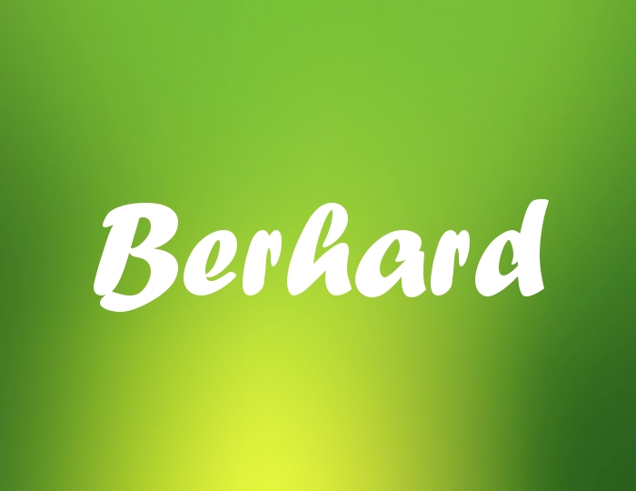 Bildern mit Namen Berhard Bildern mit Namen Berhard