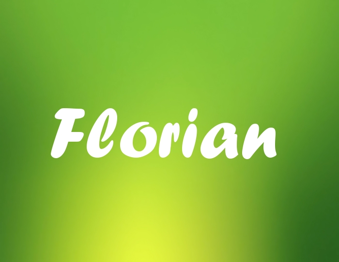 Bildern mit Namen Florian