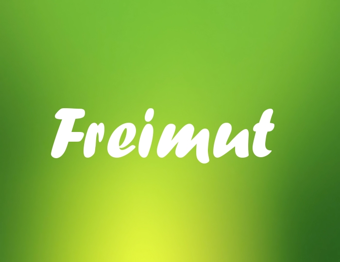 Bildern mit Namen Freimut Bildern mit Namen Freimut