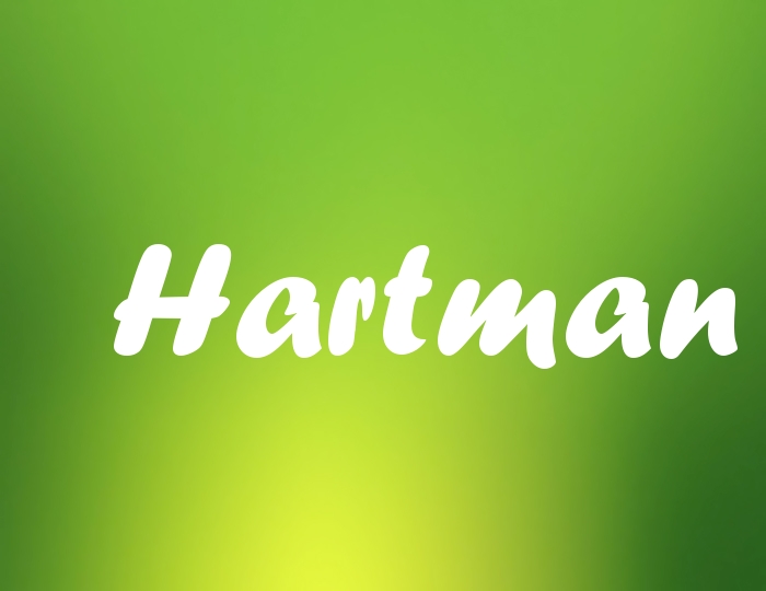 Bildern mit Namen Hartman Bildern mit Namen Hartman