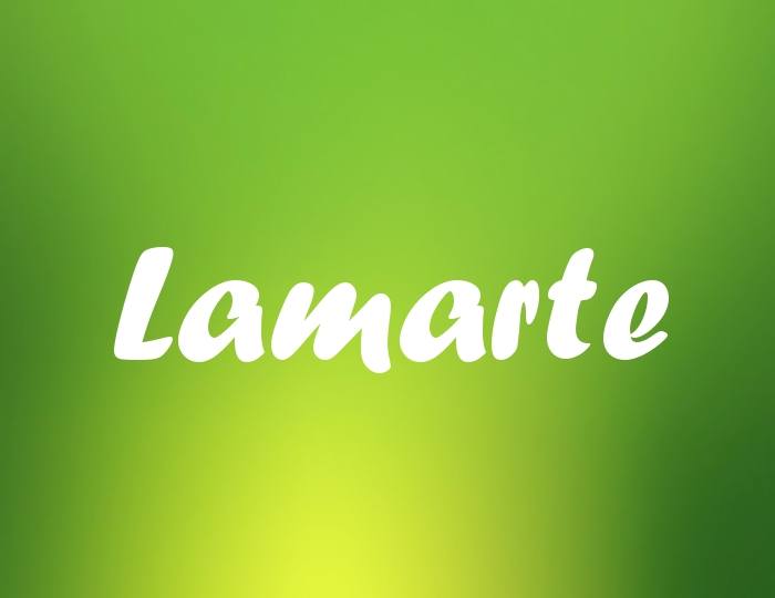 Bildern mit Namen Lamarte