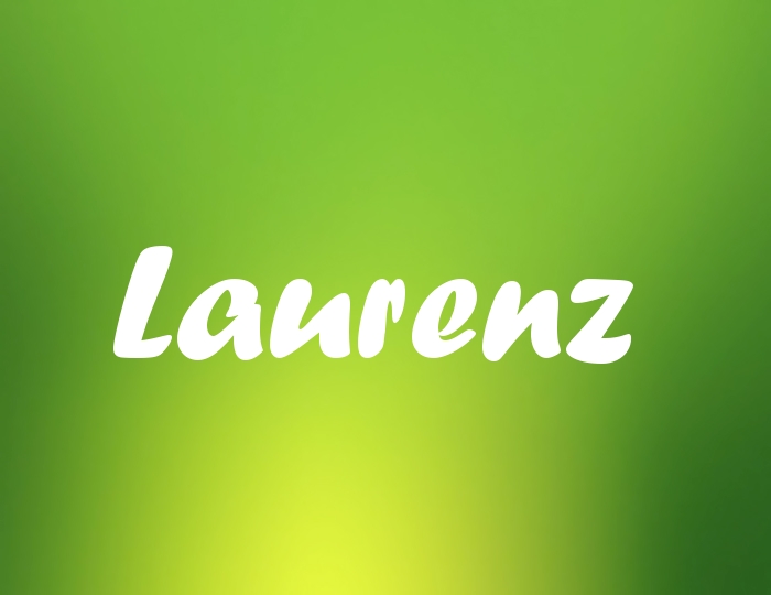 Bildern mit Namen Laurenz