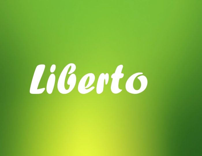 Bildern mit Namen Liberto Bildern mit Namen Liberto