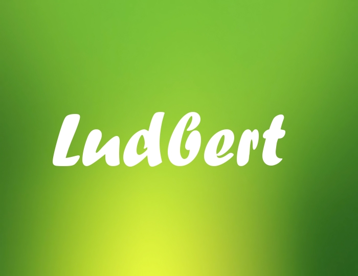 Bildern mit Namen Ludbert