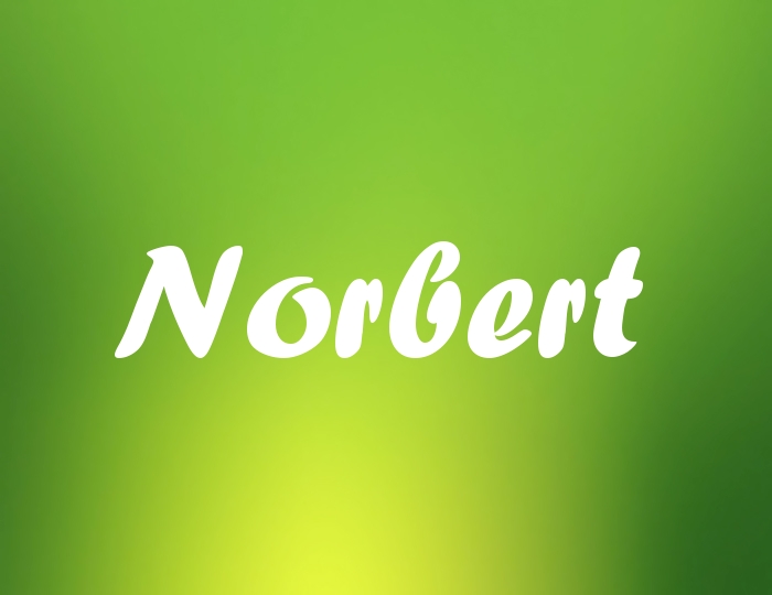 Bildern mit Namen Norbert