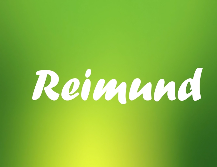Bildern mit Namen Reimund