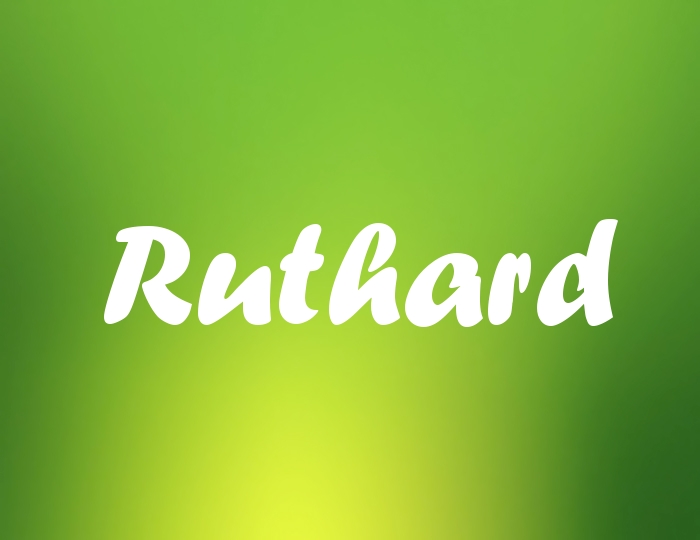 Bildern mit Namen Ruthard