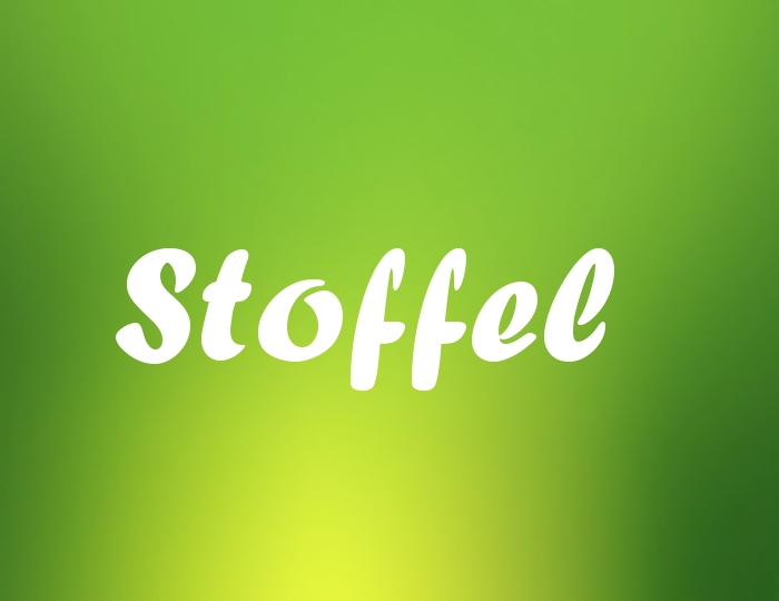 Bildern mit Namen Stoffel