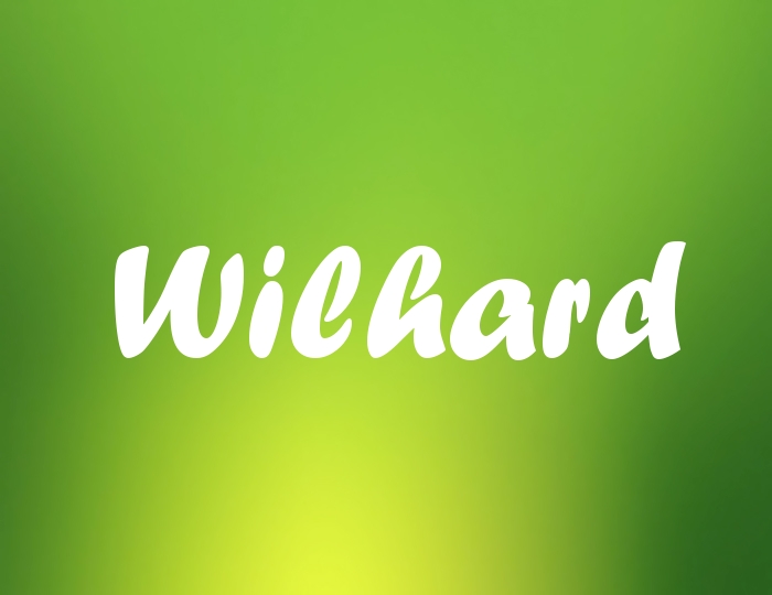 Bildern mit Namen Wilhard
