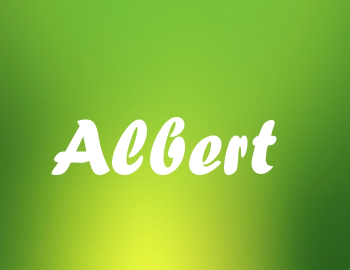 Bildern mit Namen Albert Bildern mit Namen Albert