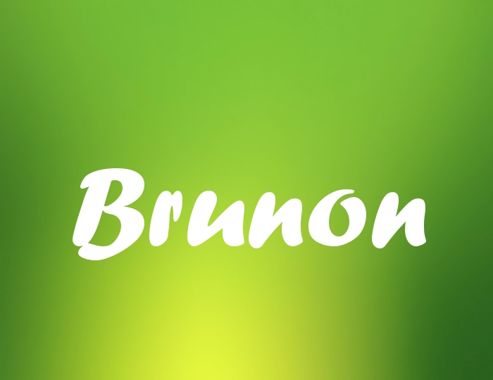 Bildern mit Namen Brunon