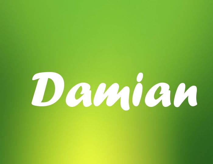 Bildern mit Namen Damian