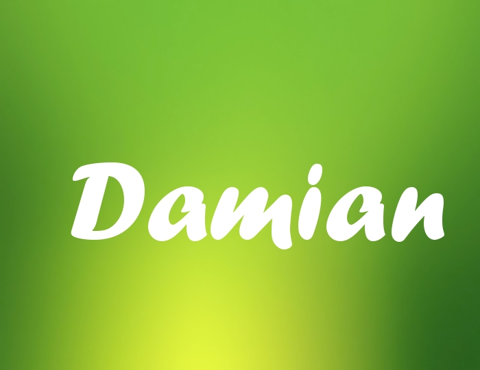 Bildern mit Namen Damian Bildern mit Namen Damian
