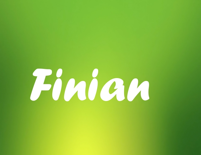 Bildern mit Namen Finian