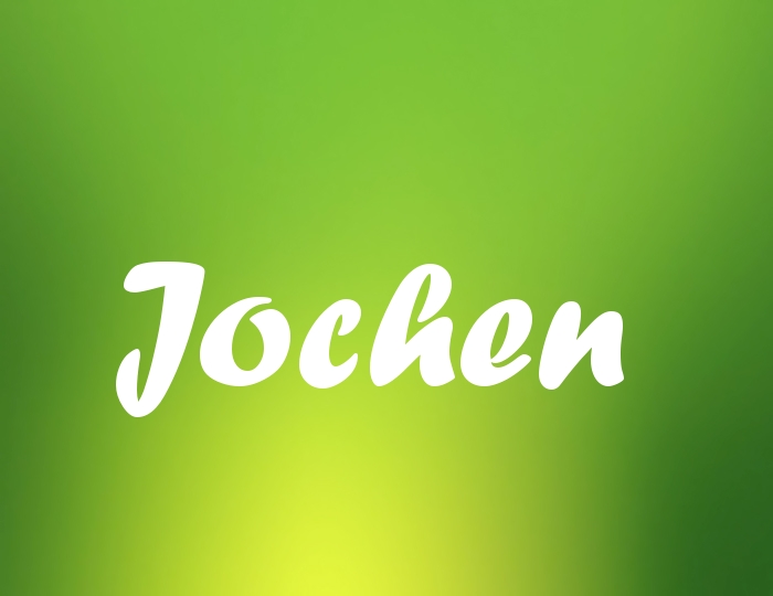Bildern mit Namen Jochen