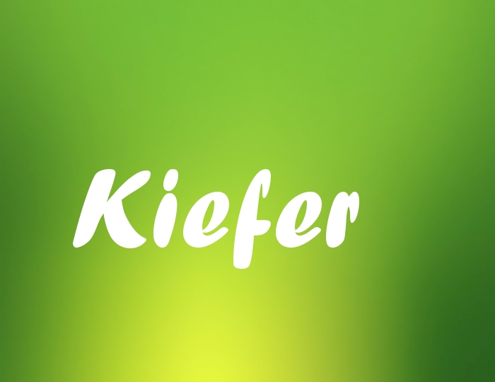 Bildern mit Namen Kiefer Bildern mit Namen Kiefer