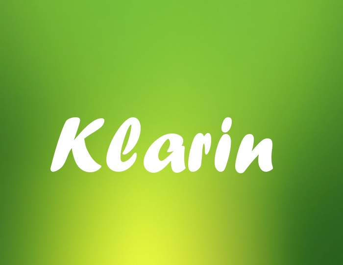Bildern mit Namen Klarin