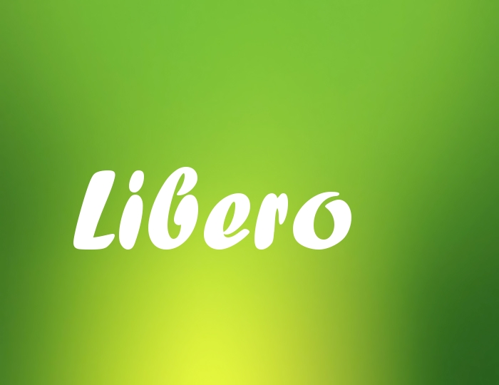 Bildern mit Namen Libero Bildern mit Namen Libero