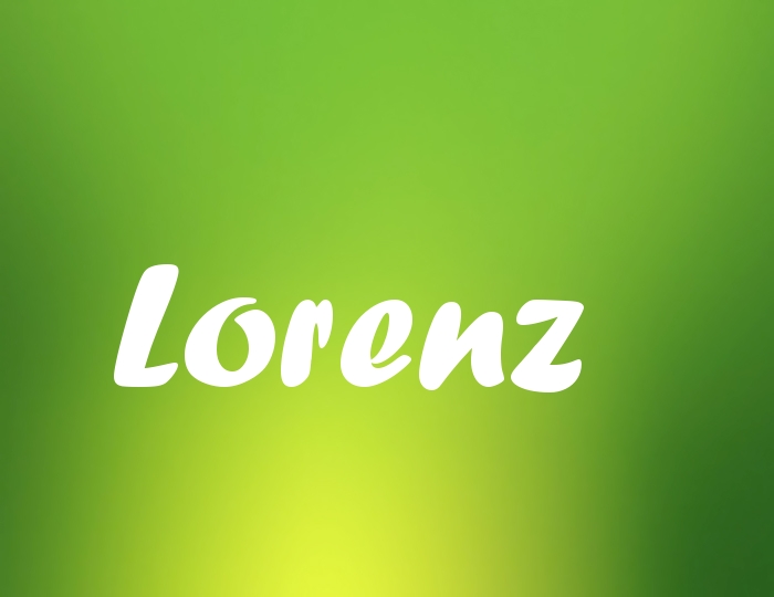 Bildern mit Namen Lorenz